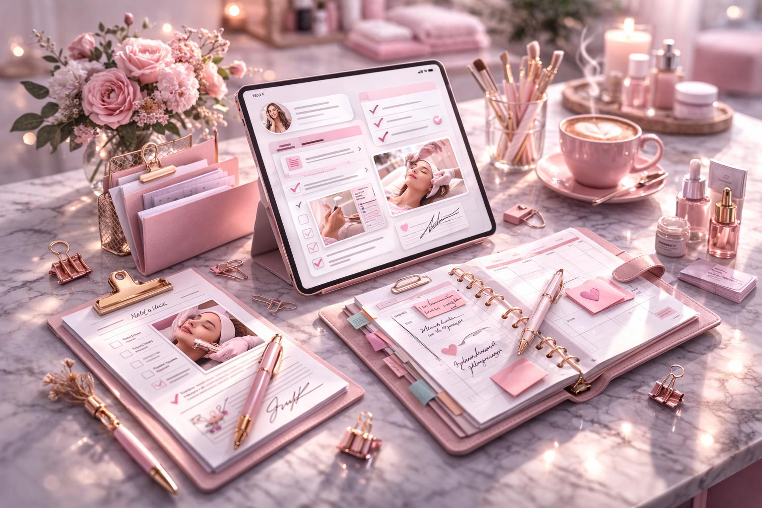 Notatki i dokumentacja klientki w BelleNote